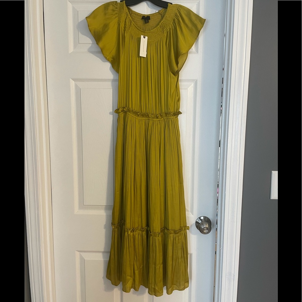 Anthropologie tiered dress
